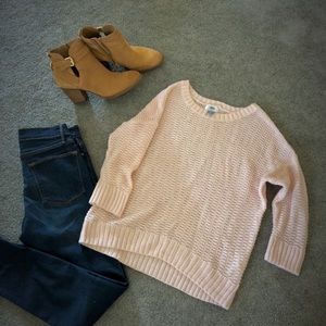 2 Old Navy cotton knit sweaters for price of One!